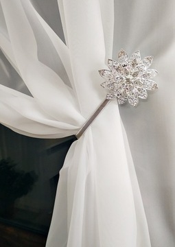 Запонки Зажим Магнитная пряжка Магнит с кристаллами для штор