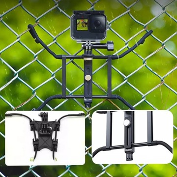 Крепление на ворота забора для камер GoPro DJI Insta