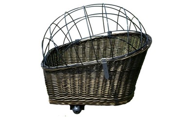 БОЛЬШАЯ Корзина, корзина WICKER BIKE, 3-х цветная стойка