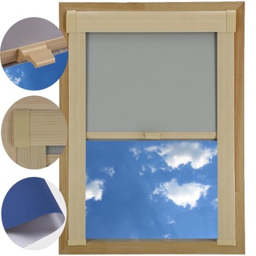 ROLETA DACHOWA VELUX 94 x 118 406 P06 PK06 TERMO