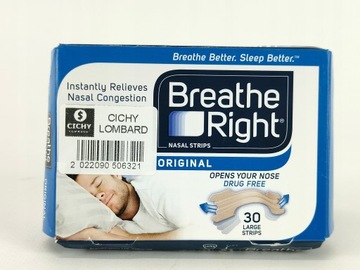 Носовые полоски Breathe Right Original 30 шт.