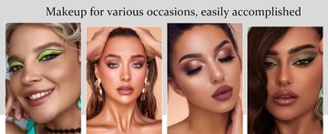 BEILI Кисти для макияжа для лица, глаз, бровей, набор из 15 профессиональных кистей.