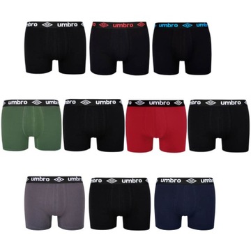 UMBRO Bokserki Męskie 10 sztuk BM564 Rozmiar XXL