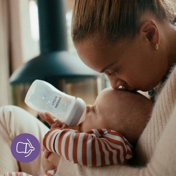 AVENT Zestaw Butelek Szklanych Natural Response 2x