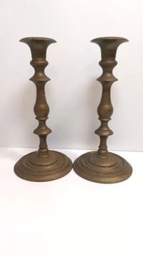 ŚWIECZNIKI MOSIĘŻNE 22 CM