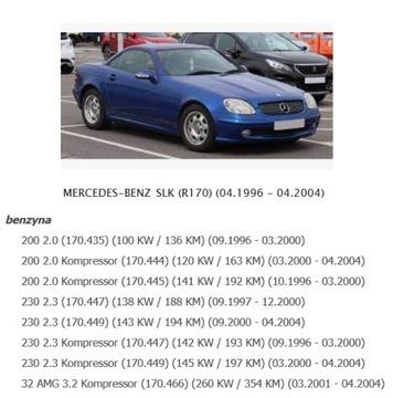 ПРИВОД НАСОСА КРЫШИ MERCEDES SLK R170 1708000030