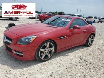 Mercedes SLK R172 2016 Mercedes-Benz SLK 2016 r., 2,0L SLK 300 ROADSTER 2.0 Benzyna 241KM