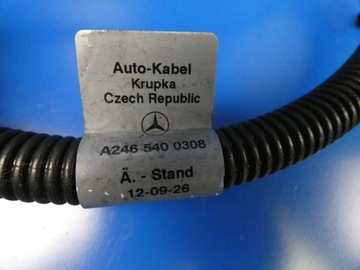 MERCEDES A TŘÍDA W176 W246 W156 KABEL PŘÍVOD ALTERNÁTORA