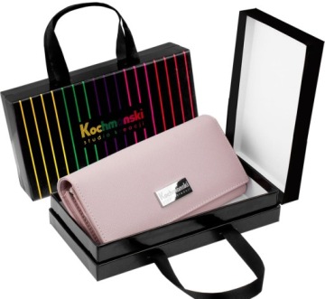 KOCHMANSKI portfel damski PREMIUM rfid SAFFIANO