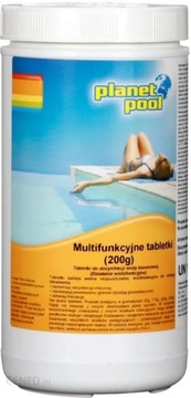 10w1 CHLOR TABLETKI MULTIFUNKCYJNE MULTI 200g 1kg BASENU JACUZZI SPA BASEN