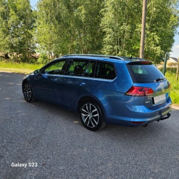 Volkswagen Golf VII Variant 1.6 TDI BlueMotion Technology 110KM 2014 Volkswagen Golf Aluminiowe Felgi Czujniki ParkowaniaNawigacja Gwarancja Vip, zdjęcie 10