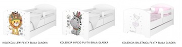Детская кроватка OSKAR BABY BOO 140Х70 с матрасом ЯЩИК конструкции
