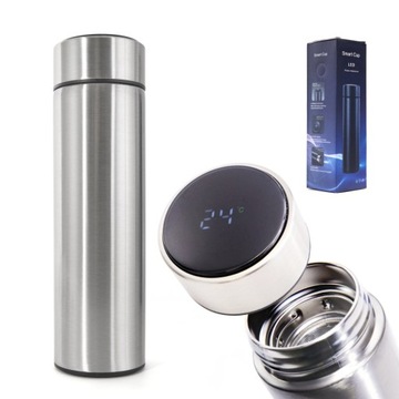 KUBEK TERMICZNY TERMOS SMART LED WYŚWIETLACZ 500ML