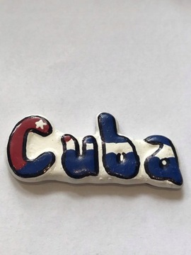 MAGNES MAGNEZ LODÓWKĘ CUBA KUBA CERAMIKA HAWANA