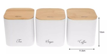 НАБОР ХЛЕБА Контейнеры для кофе, чая, сахара MAT W