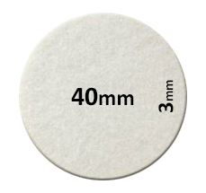 8pcs 40MM ФАЙЛ FOOL COASTERS FOR COLUMN SPEAKERS