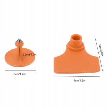 100 комплектов пластиковых идентификационных меток для домашних животных