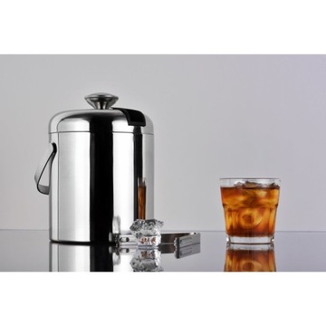 ВЕДРО ДЛЯ ЛЬДА ТЕРМОКОНТЕЙНЕР ЩИПЦЫ ДЛЯ ЛЬДА