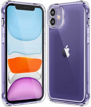 ETUI CLEAR CASE ANTI-SHOCK 2xSZKŁO 9H do iPhone 11