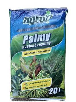 PODŁOŻE AGRO|ZIEMIA Z WŁÓKNEM KOKOSOWYM 20 L