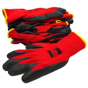 Перчатки рабочие Латексные перчатки размер 10-XL - набор из 10 пар.