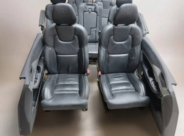 KOMPLET FOTELI FOTELE SIEDZENIA BOCZKI DRZWI VOLVO XC90