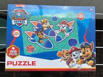 Puzzle Psi Patrol 99 elementów 3+ 33x22cm
