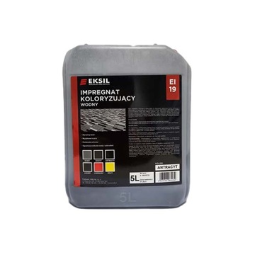 Impregnat koloryzujący Czarny 5L - wodny Eksil