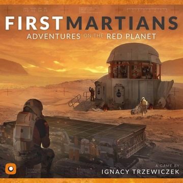 PIERWSI MARSJANIE gra planszowa FIRST MARTIANS