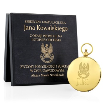 KOMPAS z GRAWEREM w szkatułce na PROMOCJĘ OFICERSKĄ PREZENT dla ŻOŁNIERZA