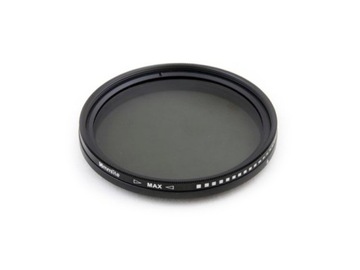 Filtr FADER SZARY REGULOWANY ND2-ND400 72mm 72 mm