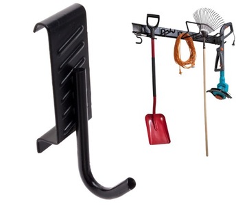 SGH10 HAK DO PIWNICY GOLIAT UCHWYT WIESZAK ŚCIENNY NARZĘDZIA STAL 38X58MM