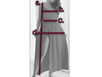 Sukienka rozkloszowana suknia długa MAXI z rozcięciem na ramiączkach L/XL