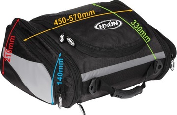 TORBA MOTOCYKLOWA na TYŁ NAXA 32L PLECAK LAPTOP