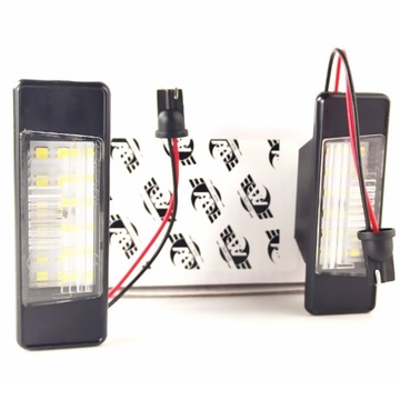 LAMPKI LED PODŚWIETLENIA TABLICY REJESTRACYJNEJ