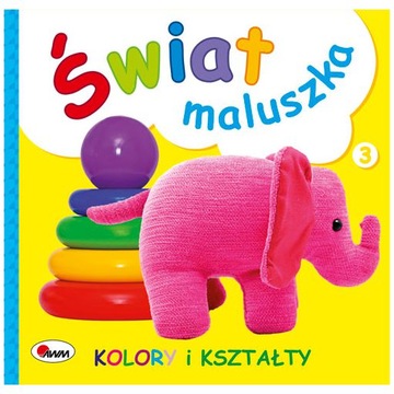 ŚWIAT MALUSZKA KOLORY KSIĄŻECZKA HARMONIJKA