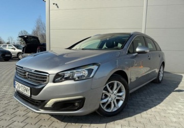 Peugeot 508 I SW Facelifting 1.6 BlueHDi 120KM 2016 Peugeot 508 bezwypadek1wlascicielserwis asopanoramaalu 17 1.6 Diesel