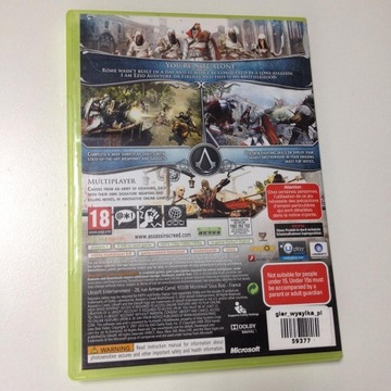 Братство Assassin's Creed X360