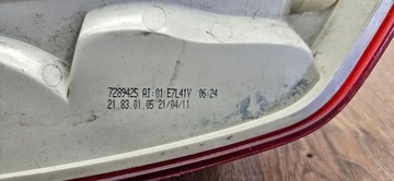 BMW 3 E90 FACELIFT SVĚTLO LEVÝ ZADNÍ 7289425