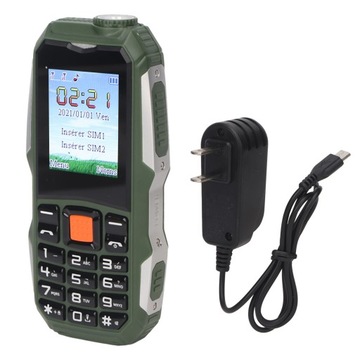 Telefon 2G Dual SIM z dużymi przyciskami i baterią 2800mAh
