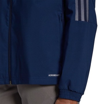 Женская толстовка Adidas Tiro 21 Windbreaker, темно-синяя