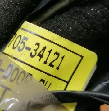 SSANGYONG KORANDO III SVAZEK DVEŘE PAWY ZADNÍ 82705-34121