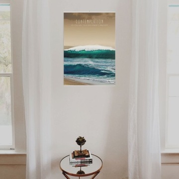 Wieszak na plakat 62 cm Przeźroczyste wieszaki do plakatów