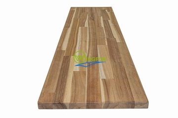 PÓŁKA BLAT PŁYTA STOLARSKA KLEJONKA Z DREWNA AKACJI DIY 183x33x3,8 cm