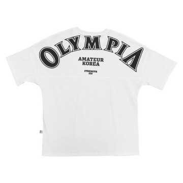 MĘSKA KOSZULKA T-SHIRT DLA KULTURYSTY SIŁOWNIA