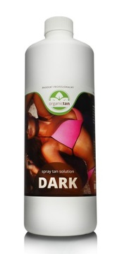 Płyn do opalania natryskowego OrganicTan Dark 1000 ml