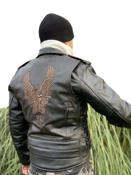 Куртка Ramone Теплая подкладка Вентиляционные ремни Кожа