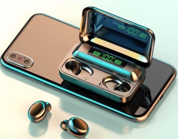 БЕСПРОВОДНЫЕ НАУШНИКИ С BLUETOOTH POWERBANK 5.1