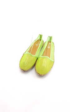 M11478 SIATKOWANE ESPADRYLE NEON VICES 37