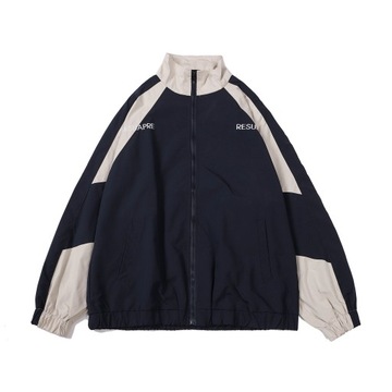 Y2k Women Vintage Korean Windbreaker Zip Up Sweats